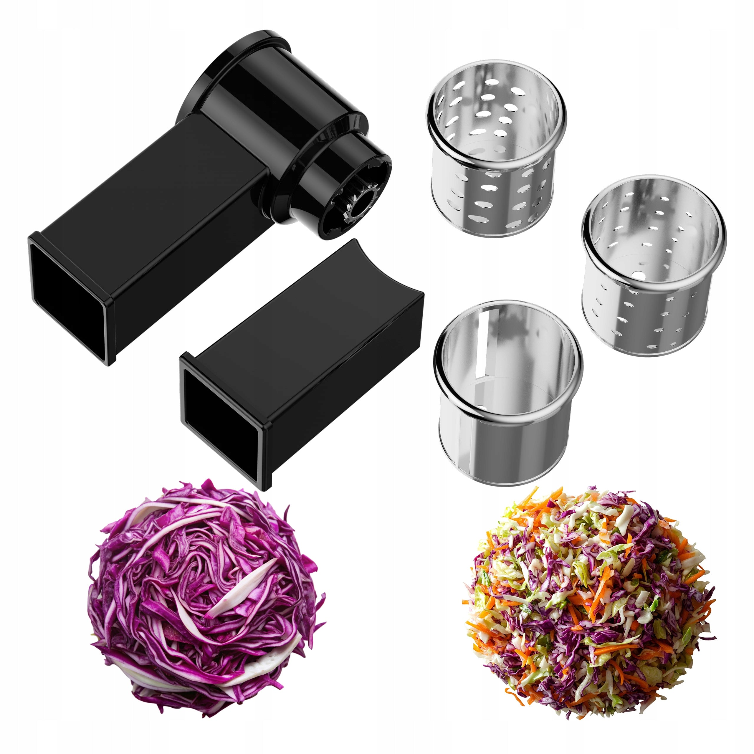 Kitchen Robot Accessory Set Slicer + 6 Pasta Tips EAN (GTIN) 5907265027559