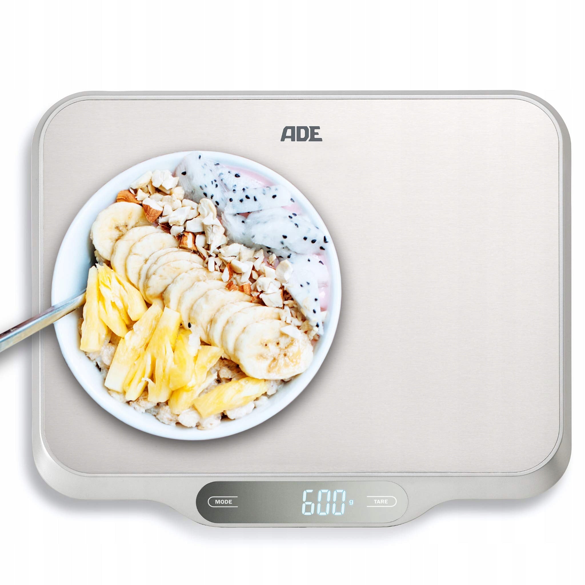 Kitchen Scale Electronic 15kg XXL Steel Large LED Area