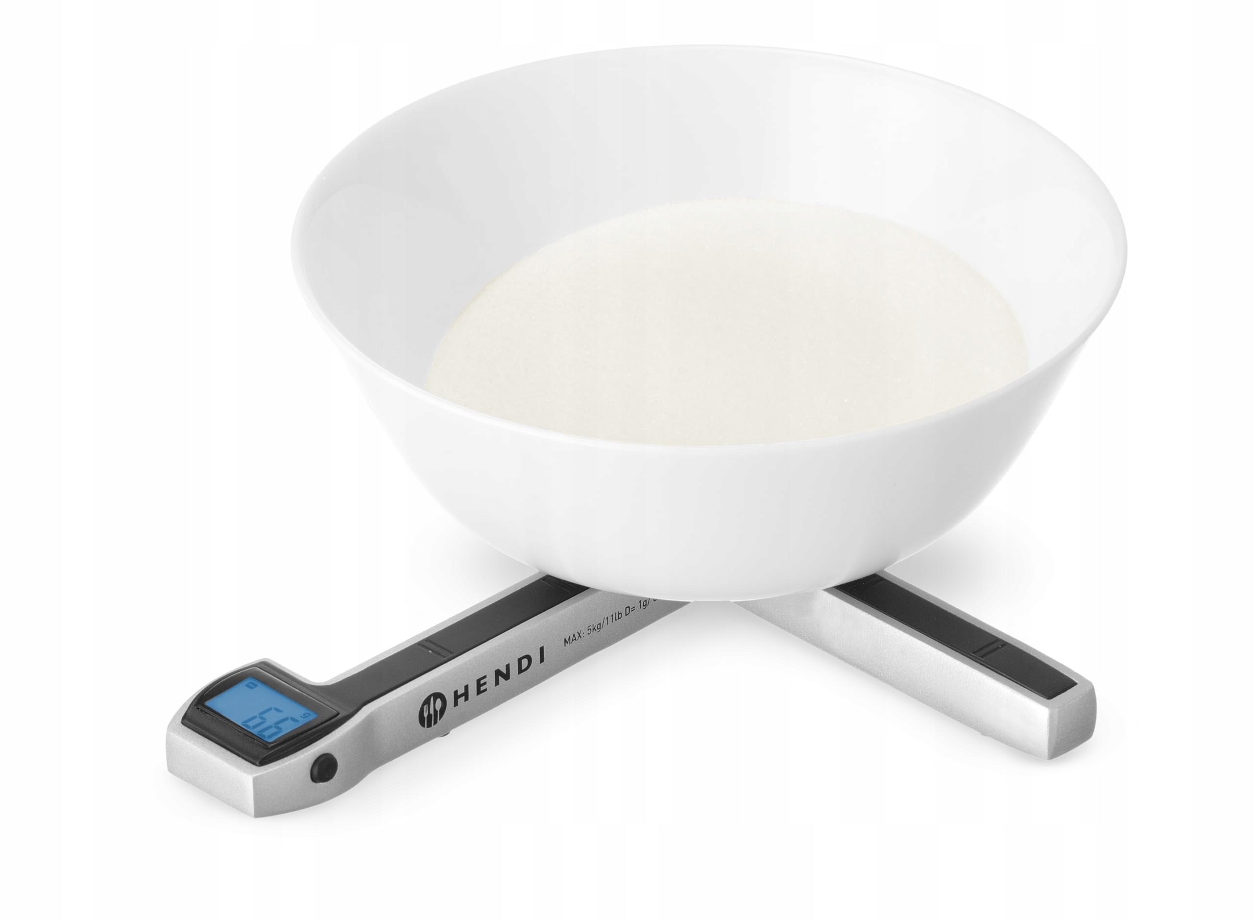 Kitchen Scale Folding Electronic 5kg LCD Hendi Compact