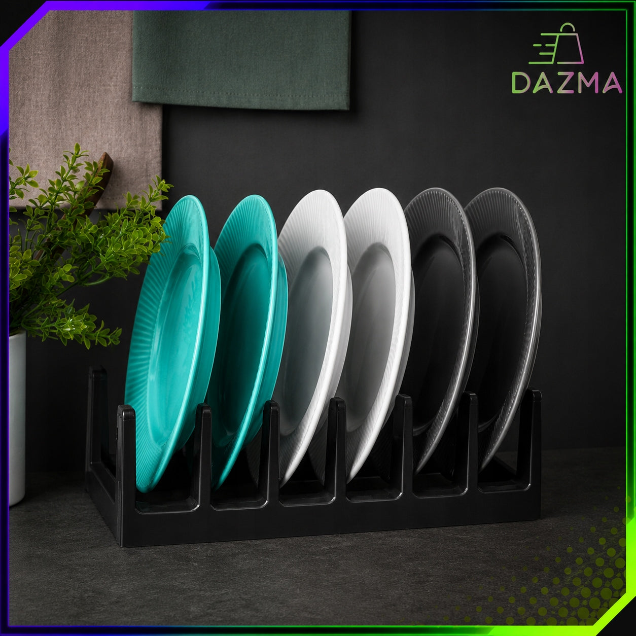 Kitchen Stand Lid Plates Kitchen Organizer Cabinet Compartment Kind drawer organizer