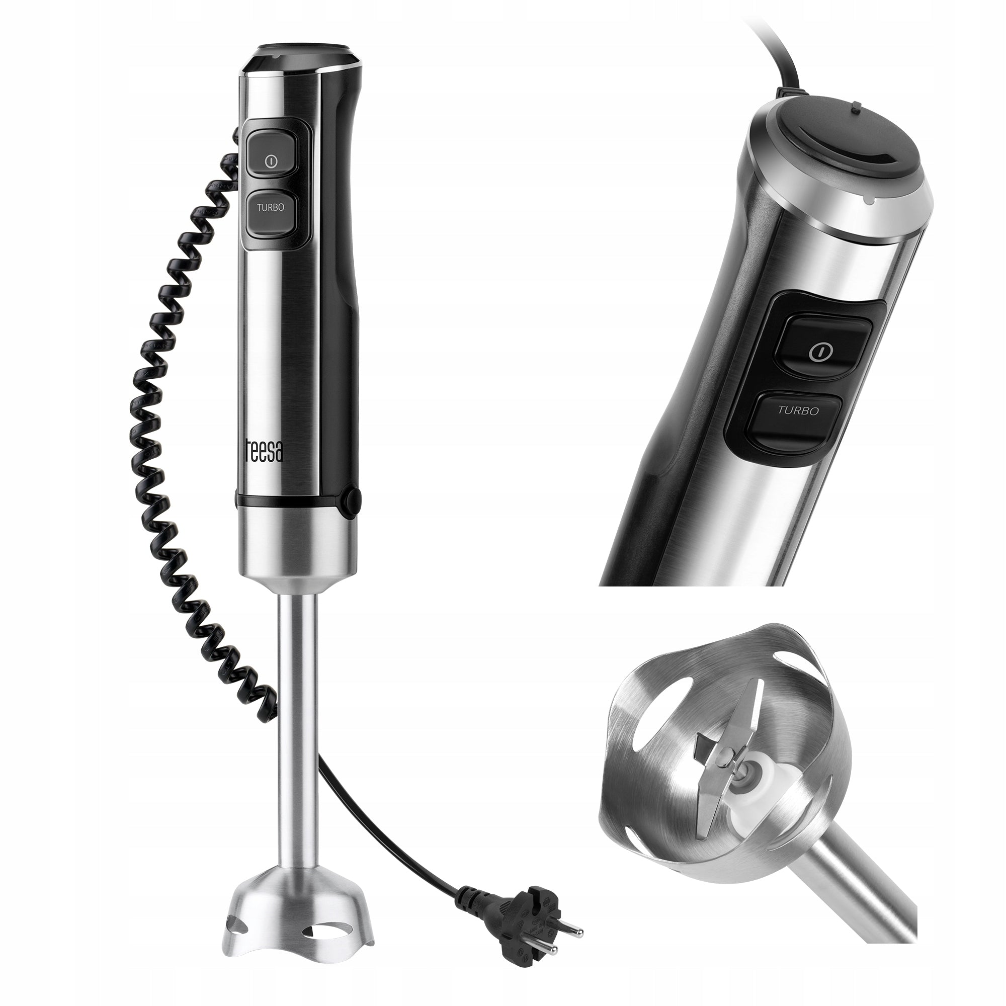 Kitchen blender Teesa 1200W with TURBO adjustment spring strong
