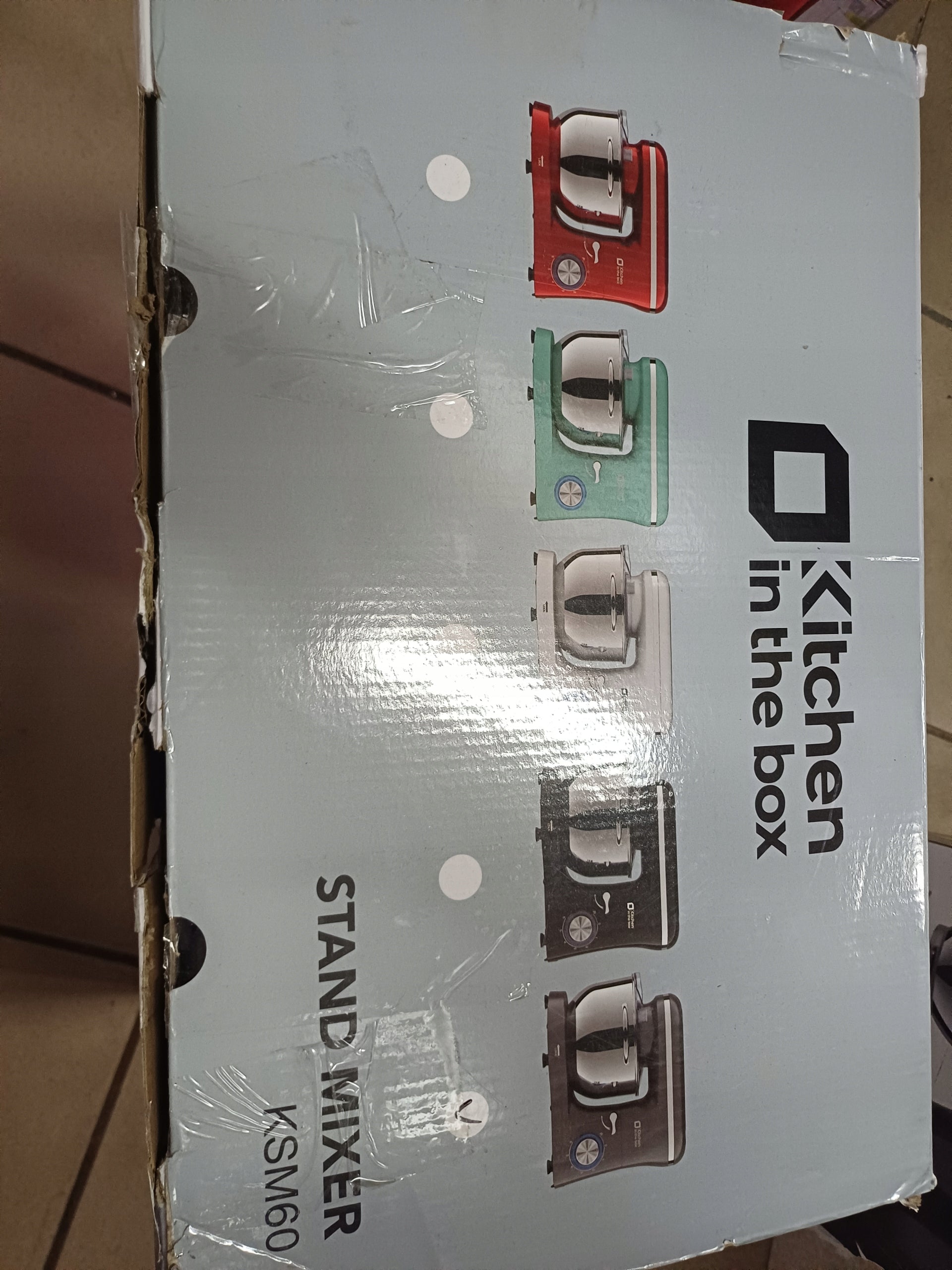 Kitchen in the box Planetary Robot 6,2L 1400W Cake Machine Black Brand no brand