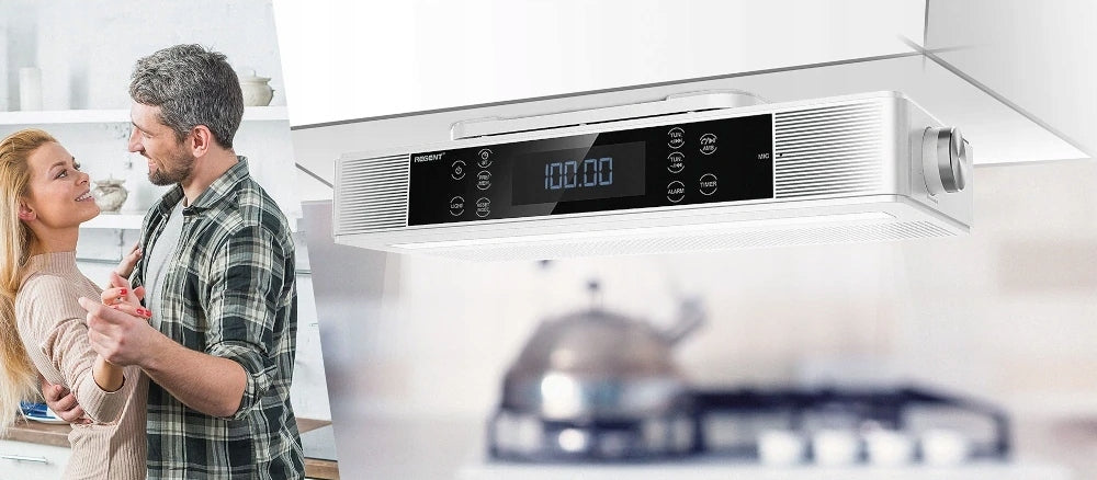 Kitchen radio Ferguson REGENT Cucina, FM + Bluetooth, SILVER Manufacturer code 5907115003290