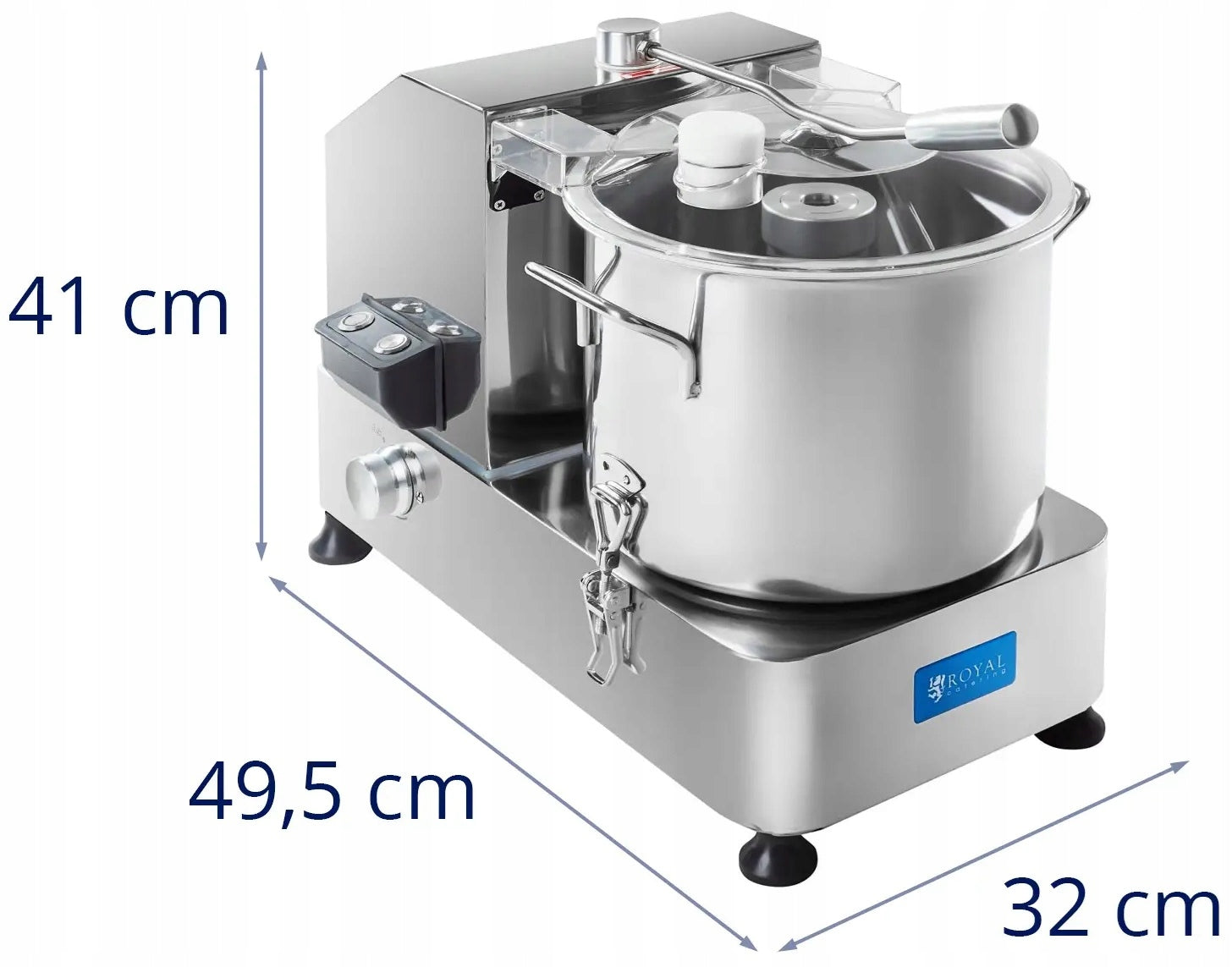 Kitchen slicer - 6 liters ROYAL CATERING RCKC-6000 10010168 Packaging status original
