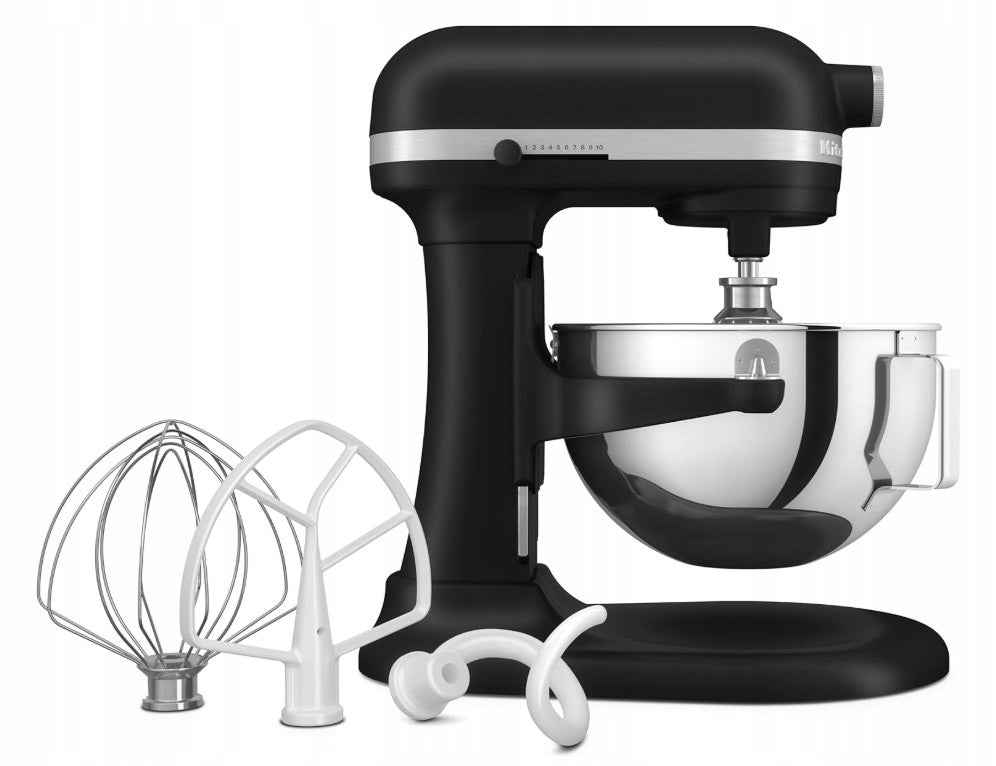 Kitchenaid Heavy Duty 5KSM55SXXE Black Mat Accessories