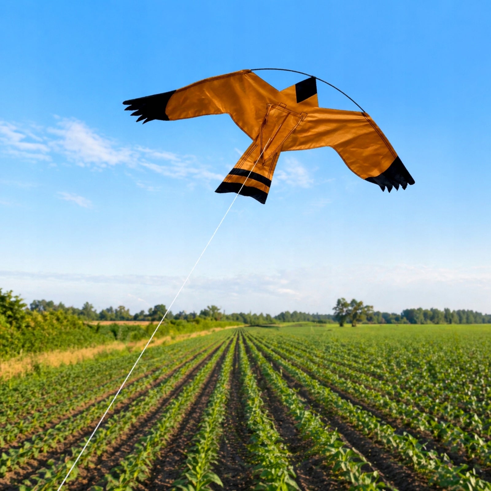 Kite Bird Repellent Falcon Hawk Set with Telescopic Mast 5m Product weight with unit packaging 1.4 kg