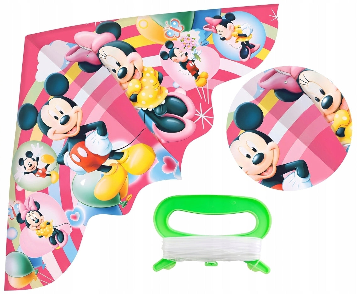 Kite for children large Mickey Mouse colorful children's durable + rope