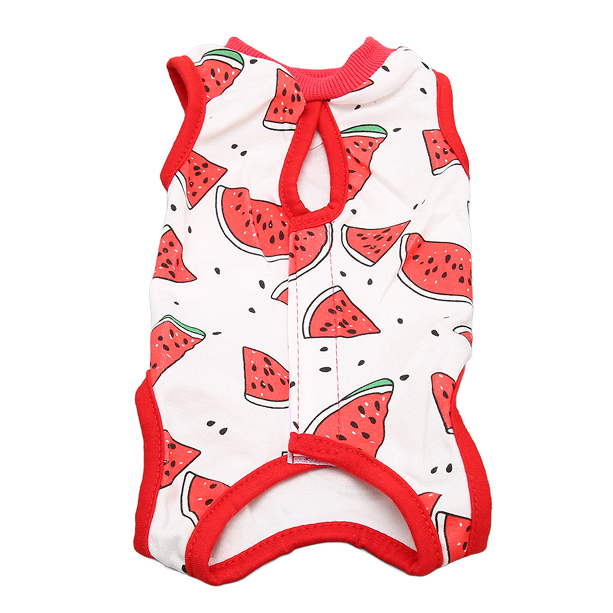 Kitten Recovery Suit, Cotton Sleeveless Cuffs After Surgery