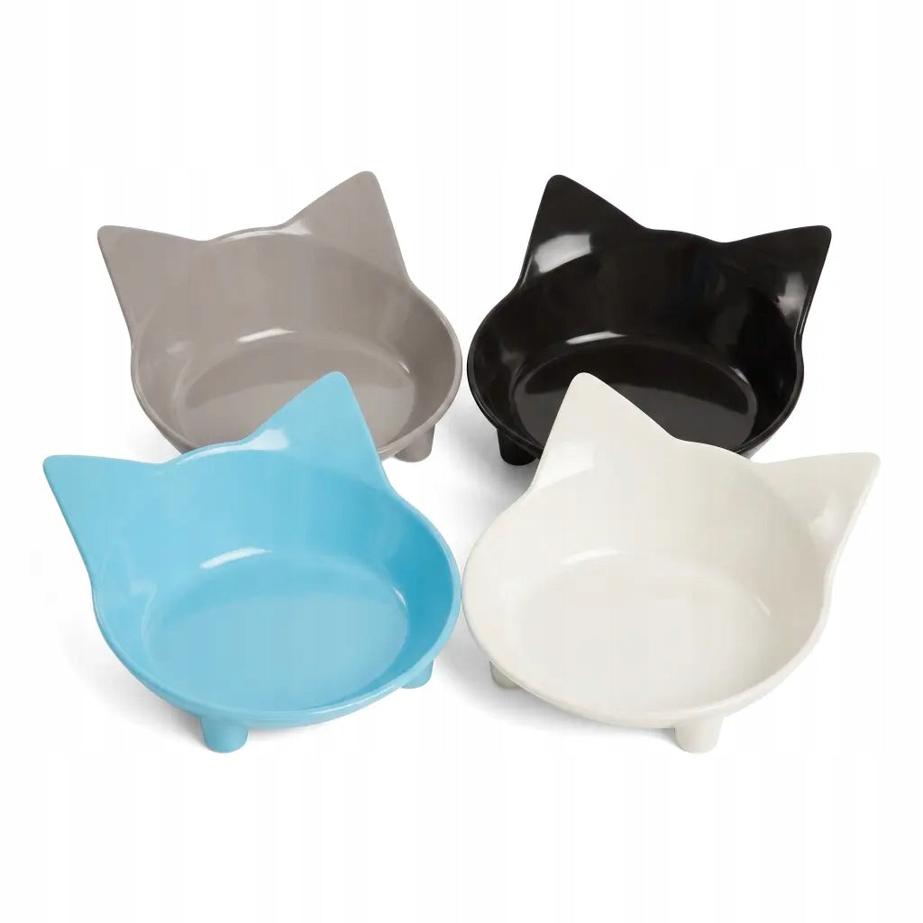 Kitty Cat Bowl Black