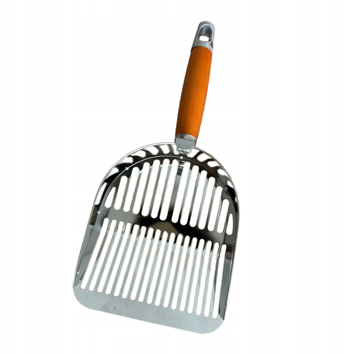 Kitty Metal Scooper Kitty Litter Box Portable Pet Cleaning Tools Pet Packaging status original
