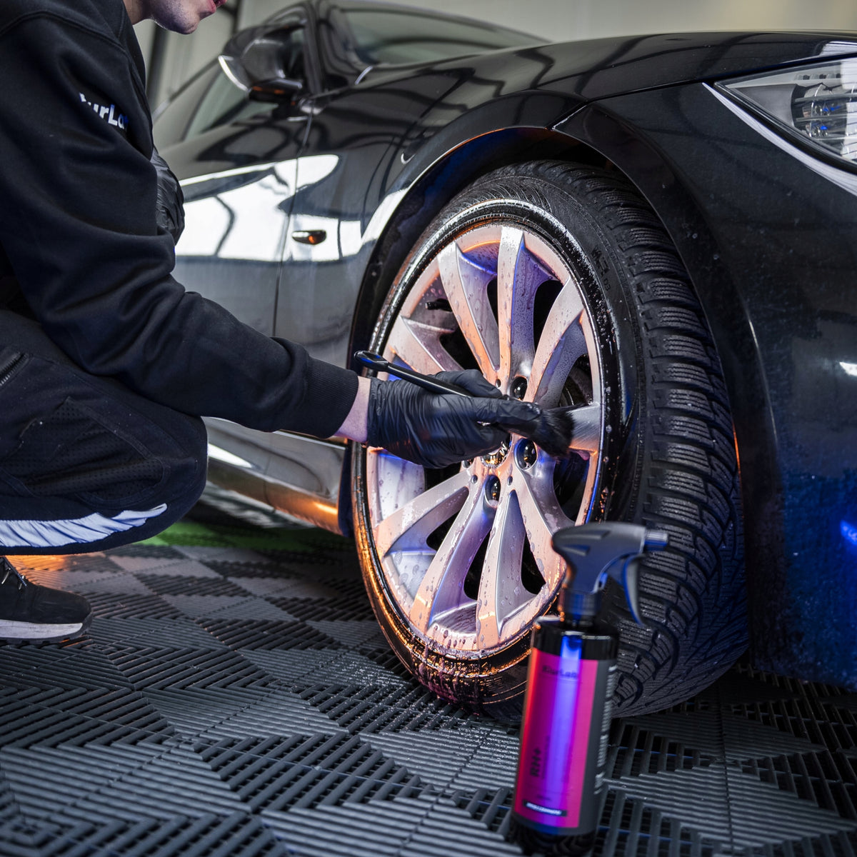 KiurLab RH+ Deironizer for cleaning alu rims from brake dust 1L Packaging status original