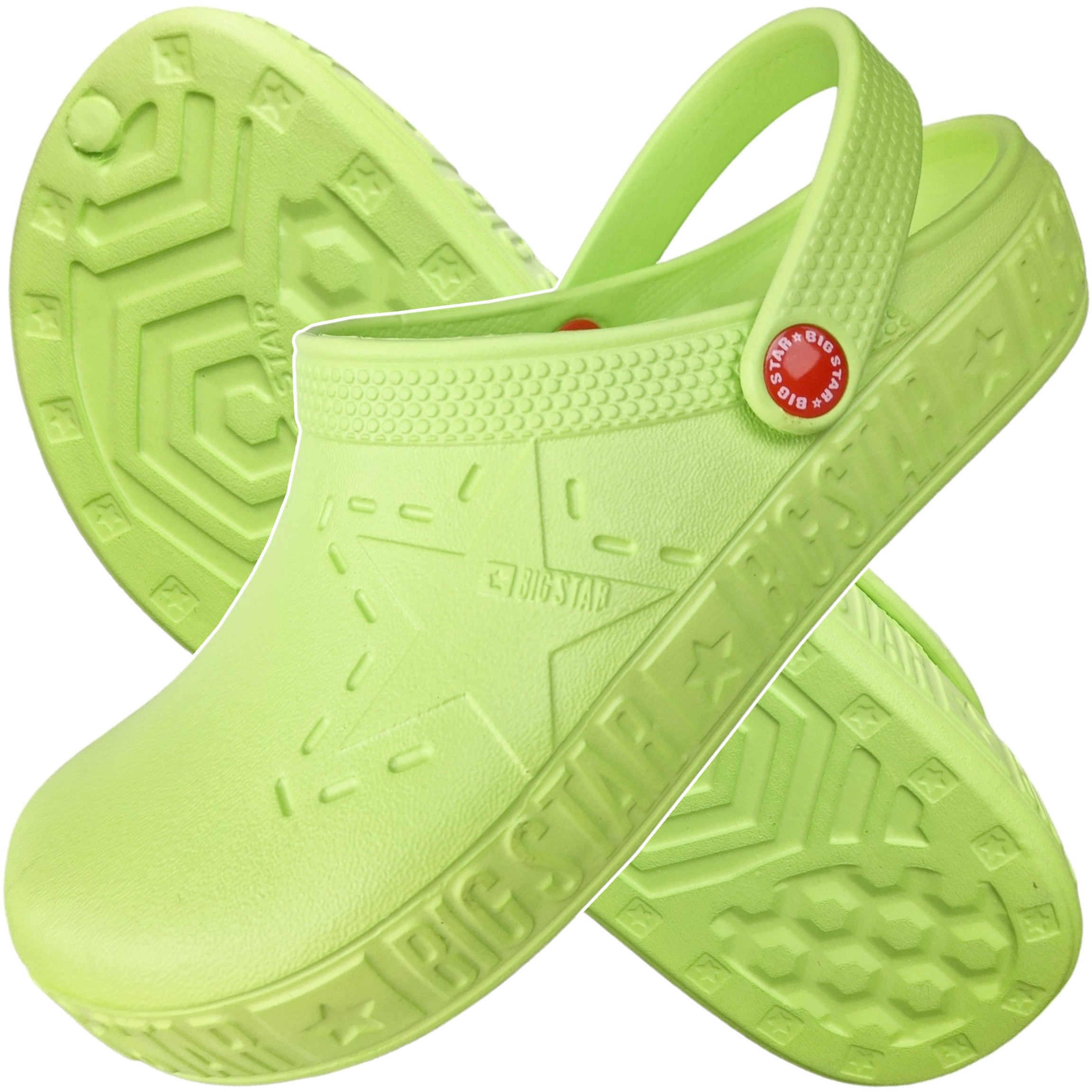 Lauko šlepetės moterims Big Star 11628-21, žalios