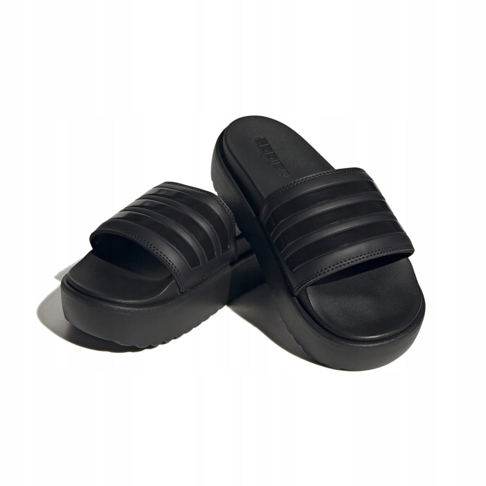 Outdoor-Hausschuhe für Damen Adidas, schwarz 