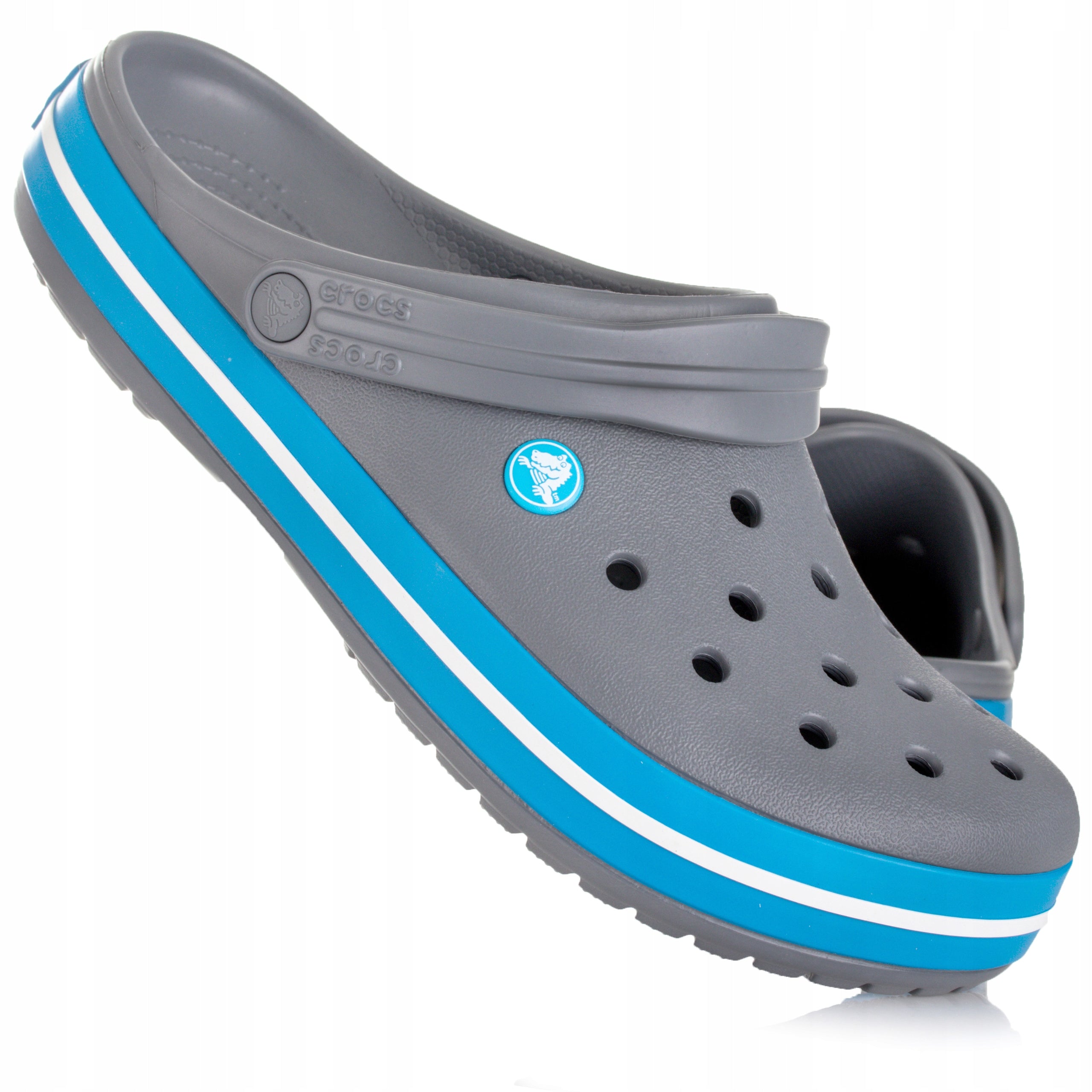 Crocs™ vyriškos šlepetės Crocband, pilkos