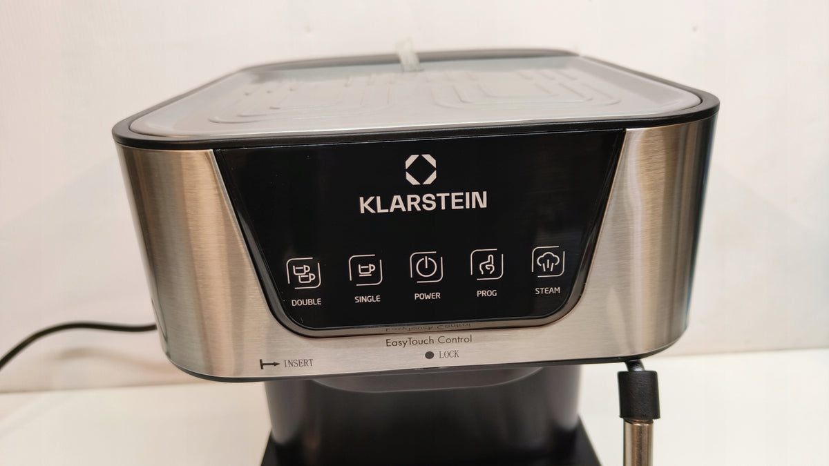 Klarstein Arabica 1050 W Silver LED 15Ba Espresso machine Manufacturer code 10033729