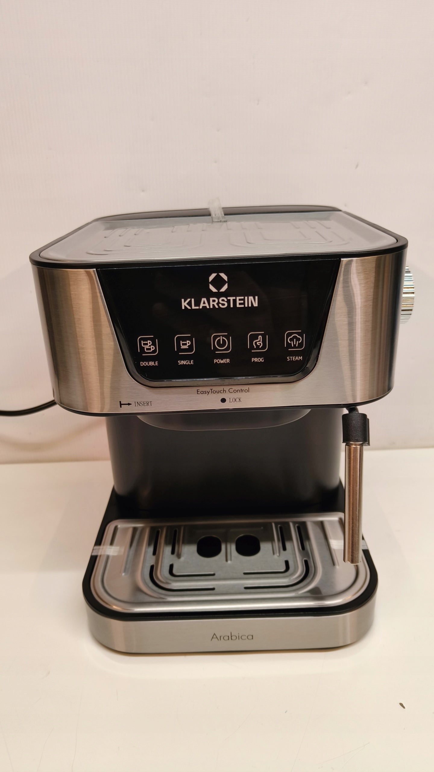 Klarstein Arabica 1050 W Silver LED 15Ba Espresso machine