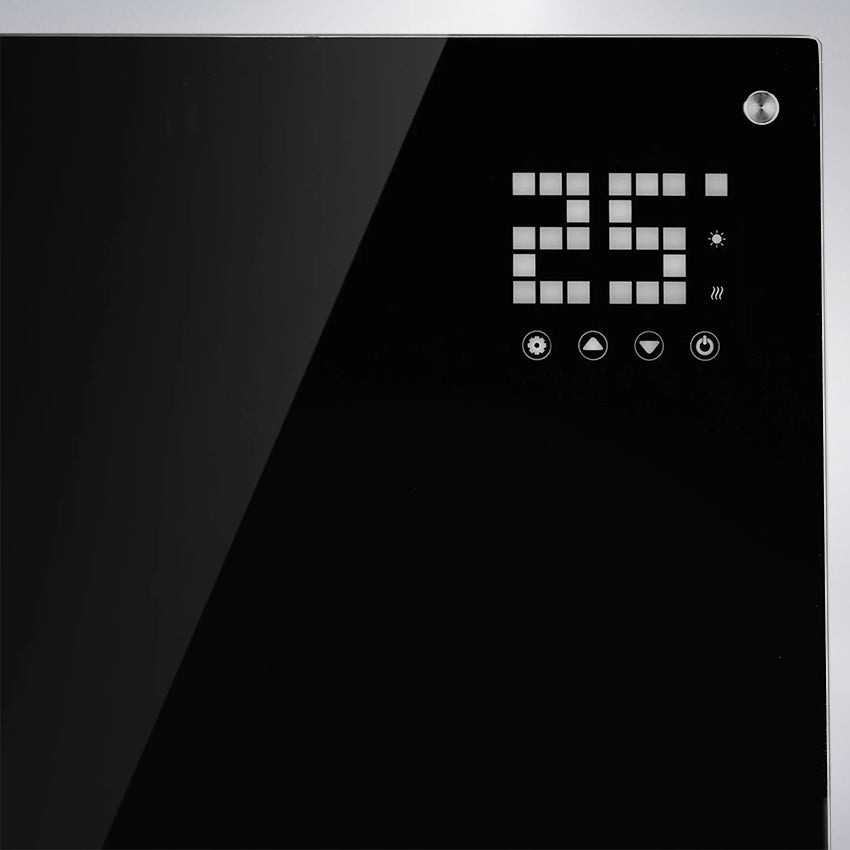 Klarstein glass convection heater 2000W WiFi timer remote control black EAN (GTIN) 4060656159022