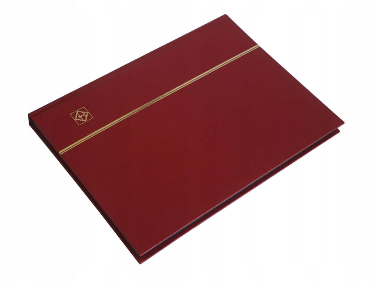 Kleinformatiges Album für Briefmarken Leuchtturm A4, 32 Seiten. 