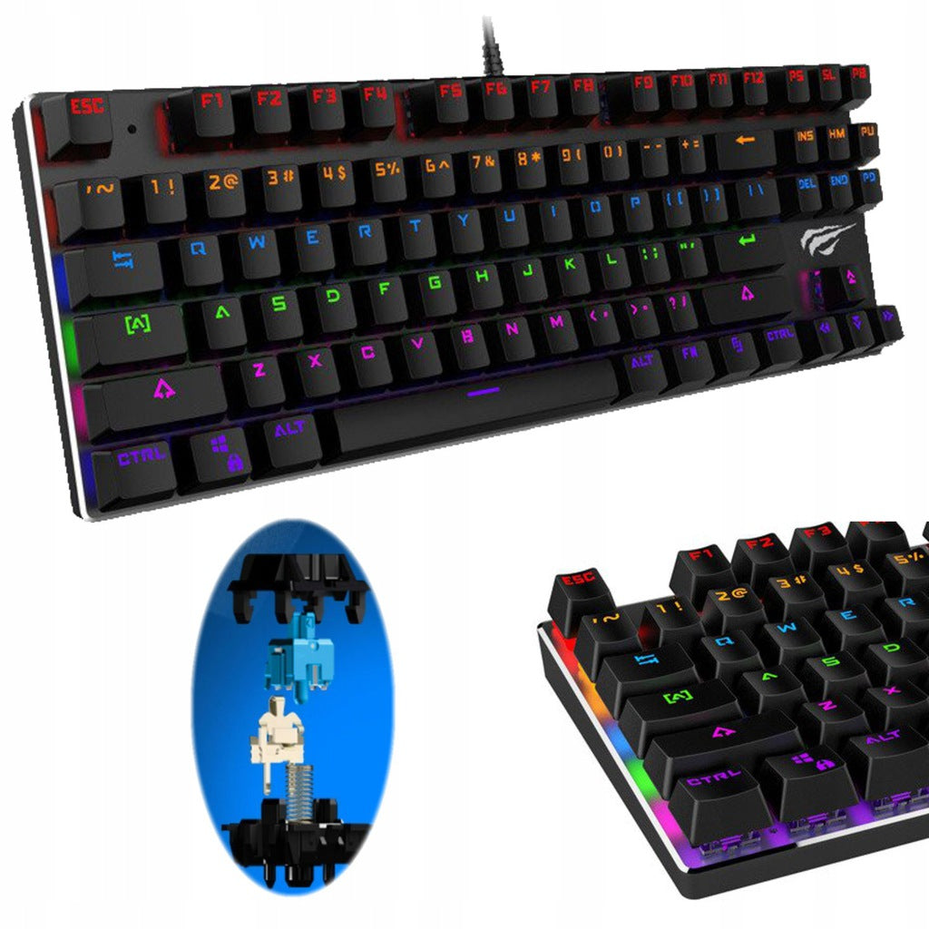Havit KB435L Tastatur, schwarz 