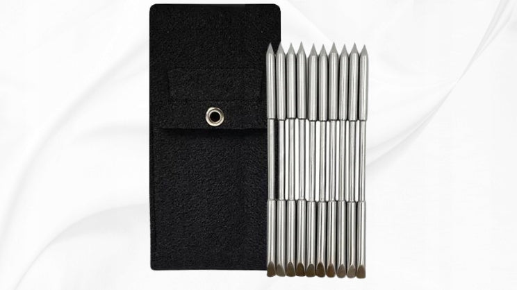 Masažuoklis su dėklu Acus Med Pin Klawik Pinopresura 12 cm, 10 vnt.
