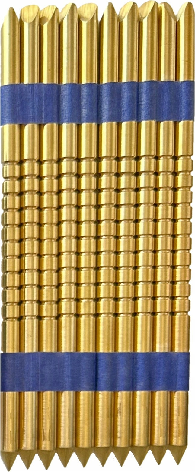 Masažuoklis su dėklu Acus Med Pin Klawik Pinopresura 12 cm, 10 vnt.