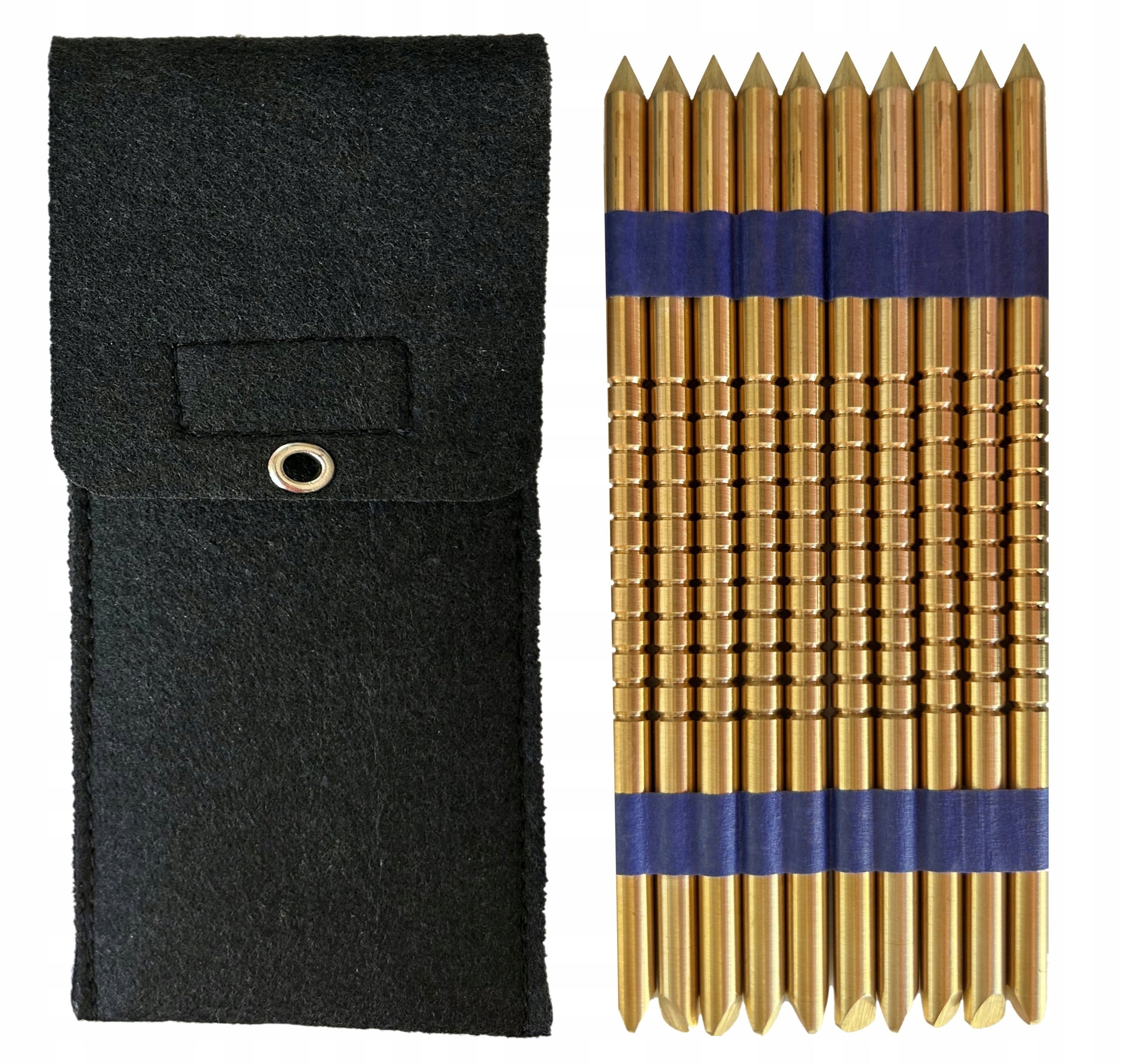 Masažuoklis su dėklu Acus Med Pin Klawik Pinopresura 12 cm, 10 vnt.