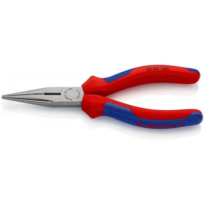 Klieste KNIPEX 25 02 160, 160mm, polgulate, rovne, pre radiotechniku