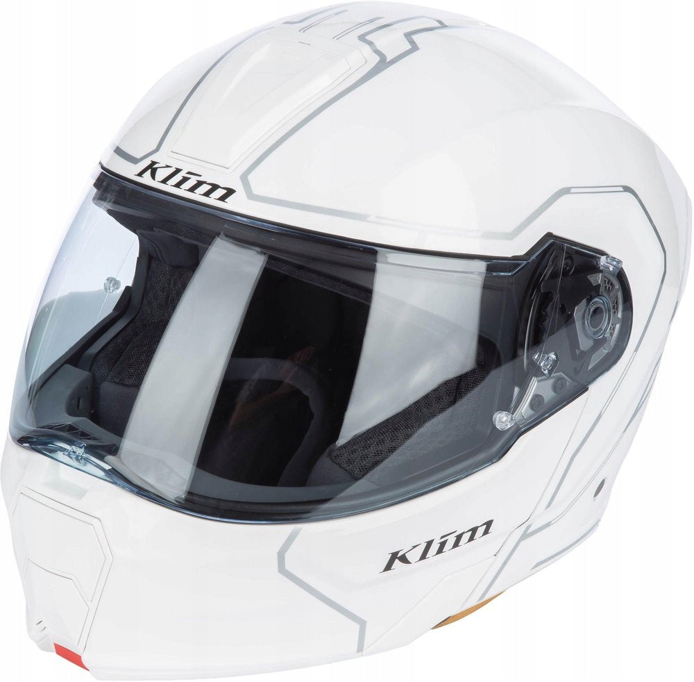 Klim Gt1 Expedition SM Gloss White helmet