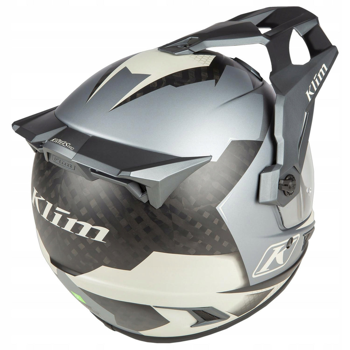 Klim Krios Carbon Pro S Charger Gray Helmet Manufacturer's catalog number 3900-000-120-013