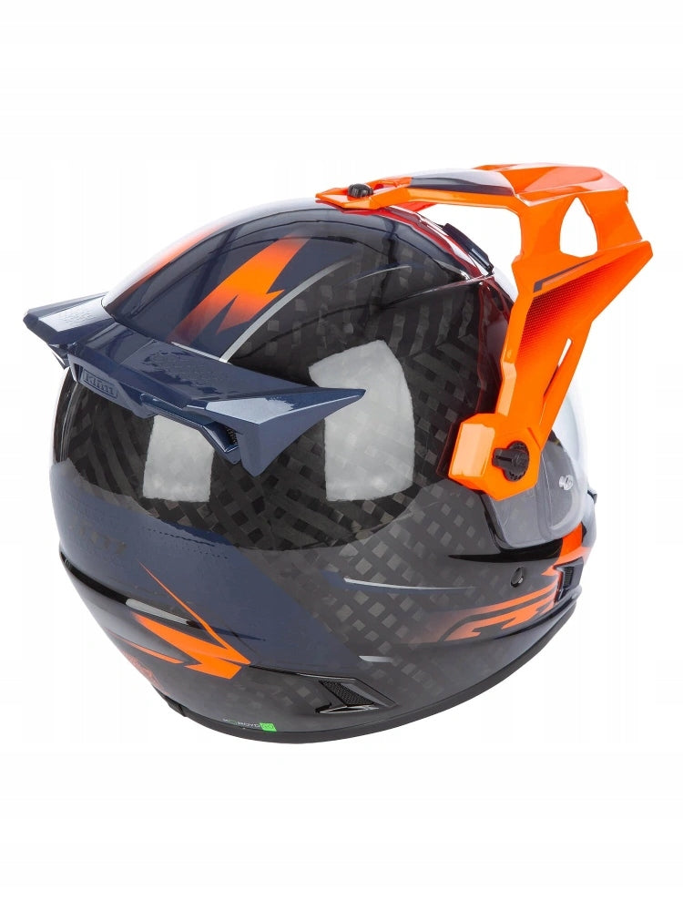 Klim Krios Pro SM Echo Gloss Black Helmet - Striking Orange - Petrol Manufacturer no brand
