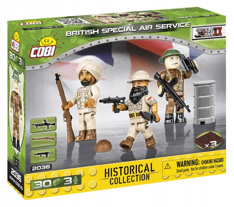 Fertigmodelle British Special Air Service Cobi, 30 