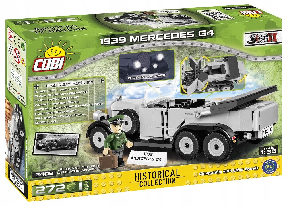 Zusammengebautes Modell Mercedes G4 Cobi, 2409, 272 d. 
