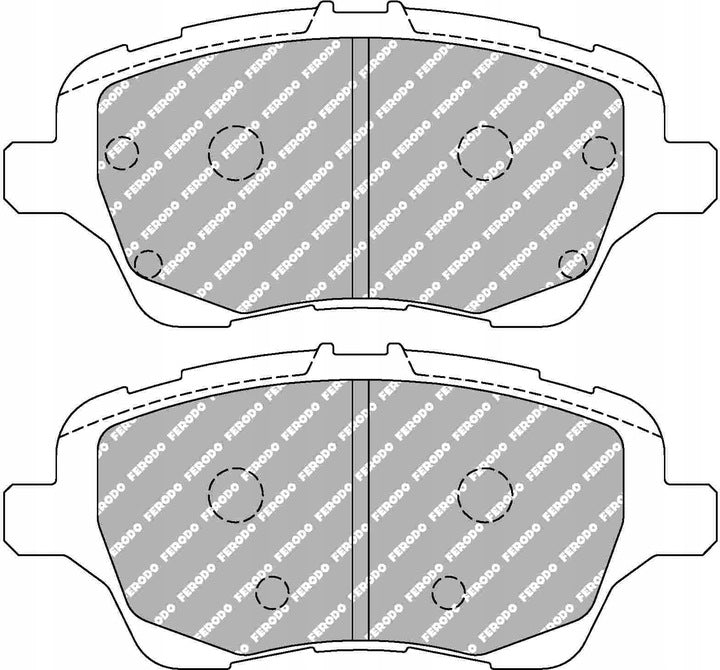 Bremsbeläge DS2500 Ferodo FCP4612H 