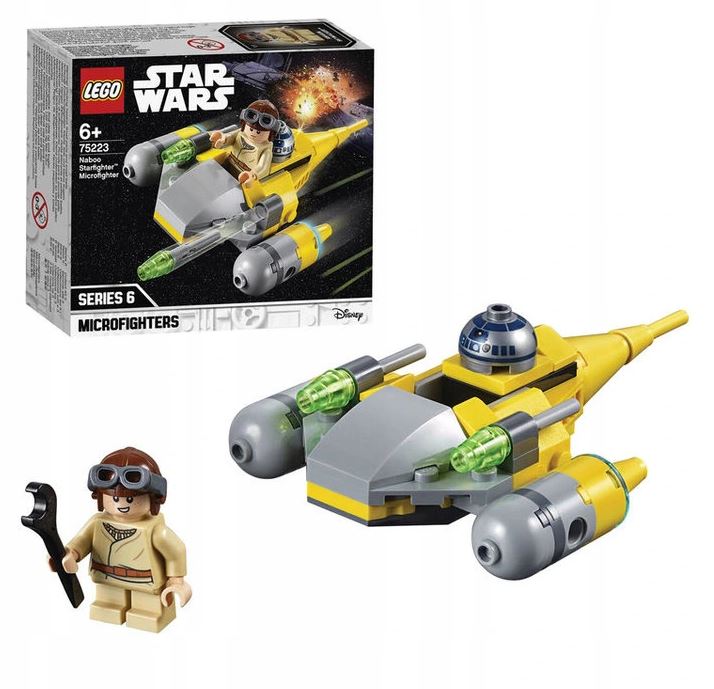 75223 LEGO® Star Wars Naboo Starfighter mažasis kovotojas