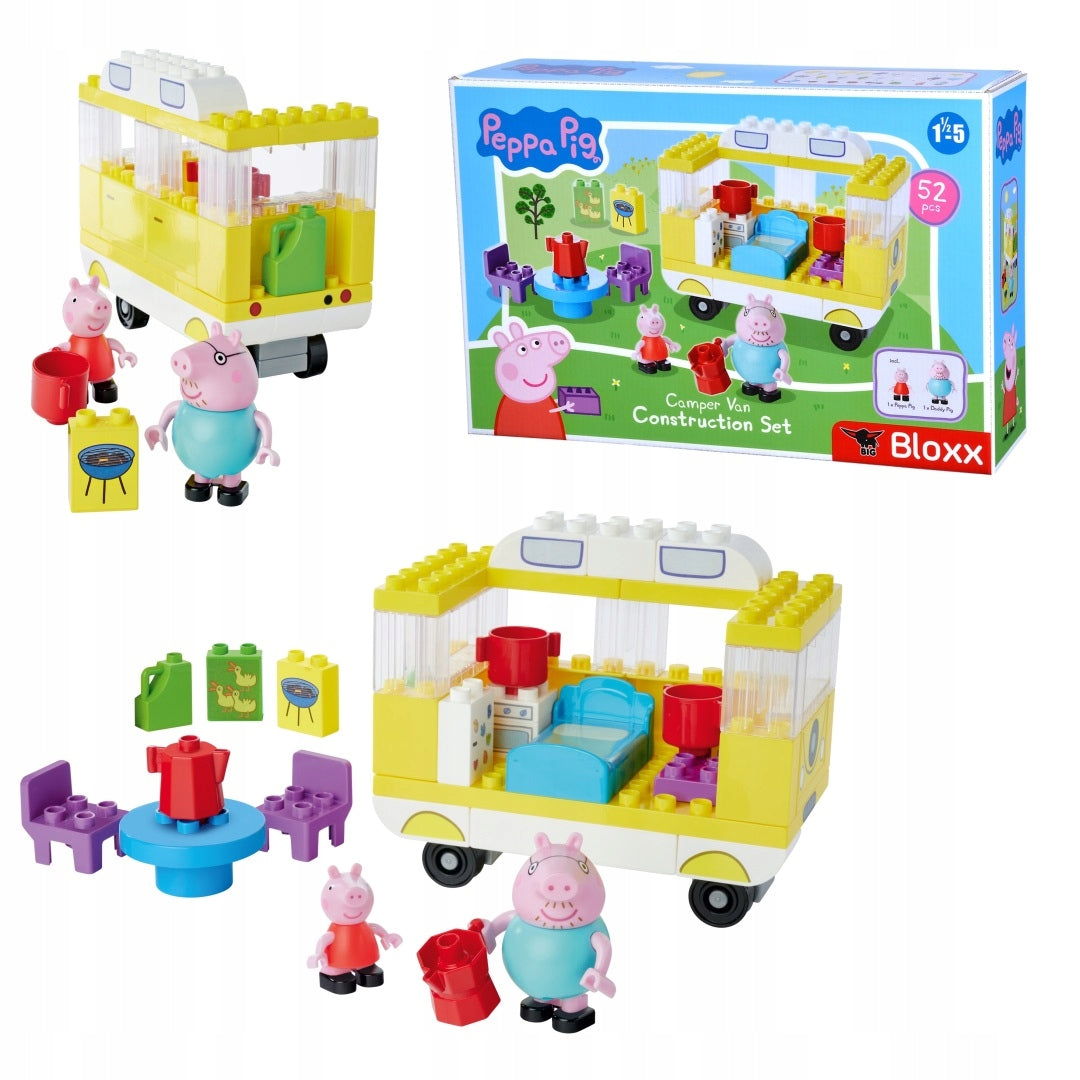 Kaldėlės su figūrėlėmis Big Kiaulytė Pepa (Peppa Pig), 54 vnt.