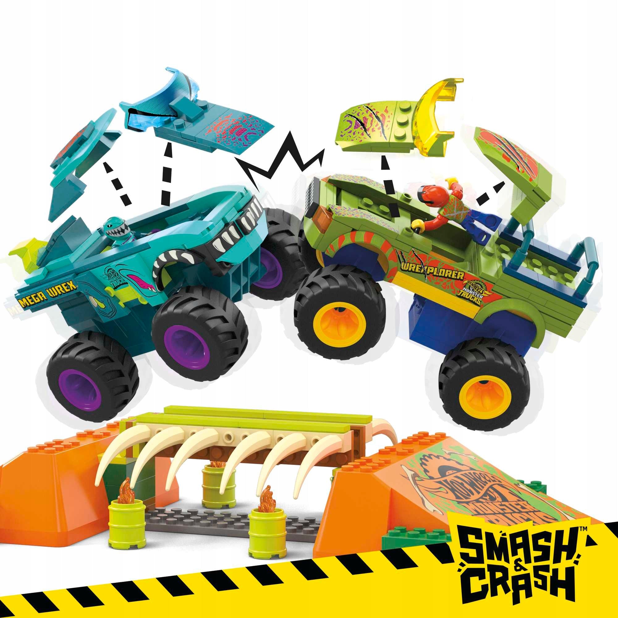 Bausatz Hot Wheels Mega-wrex Mega Bloks 