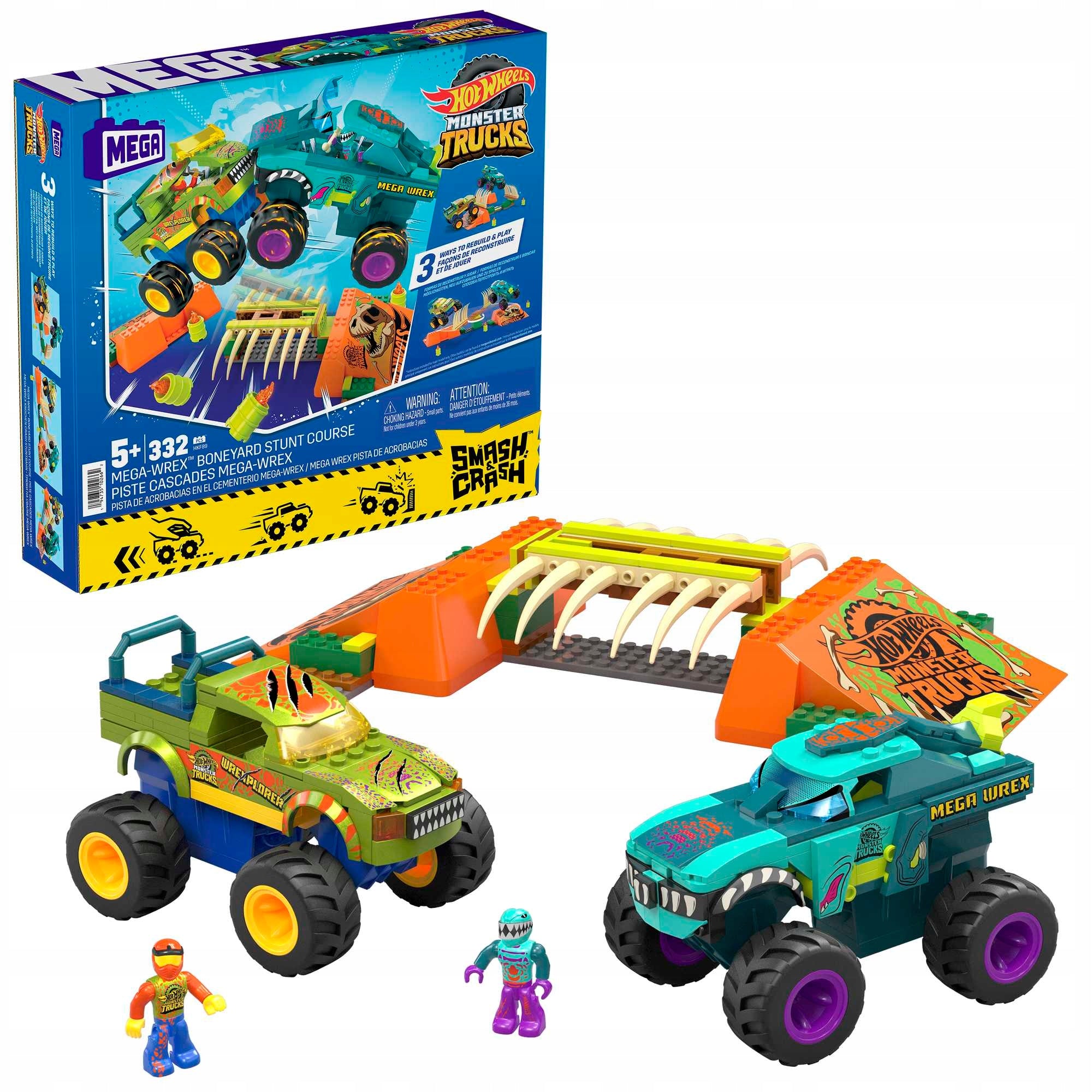 Bausatz Hot Wheels Mega-wrex Mega Bloks 