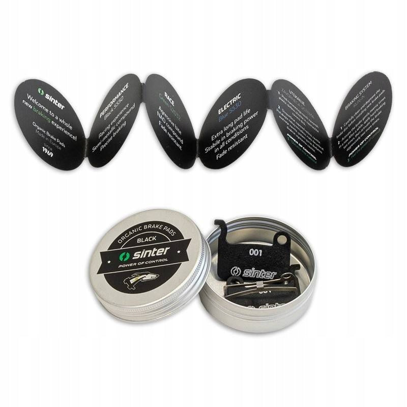 Dviračių stabdžių kaladėlės Sinter Organic Shimano XT - XTR BR-M 965