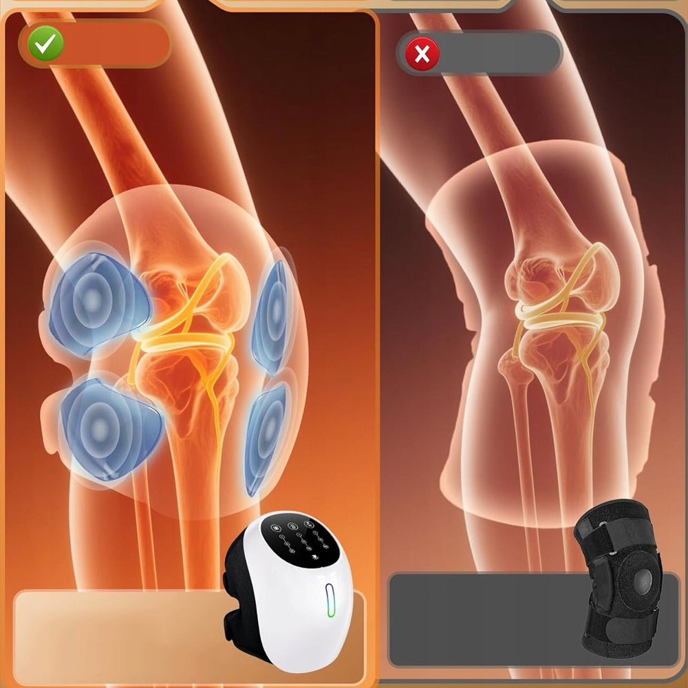 Knee Massager 3 Massage Modes With Adjustable Strap 48cm For Parents Medical device no