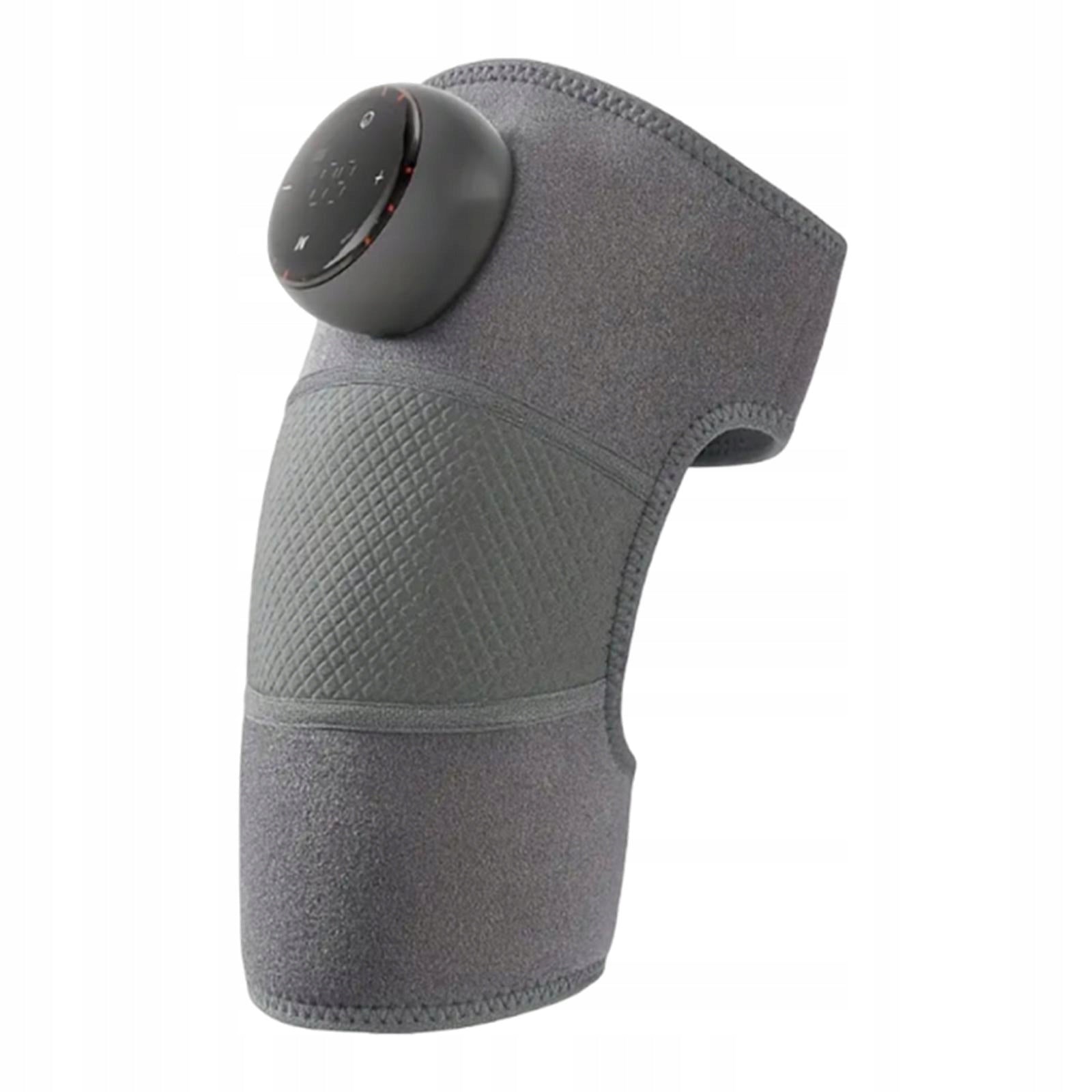 Knee Massager Cordless Adjustable for Home Office Work Travel Gray