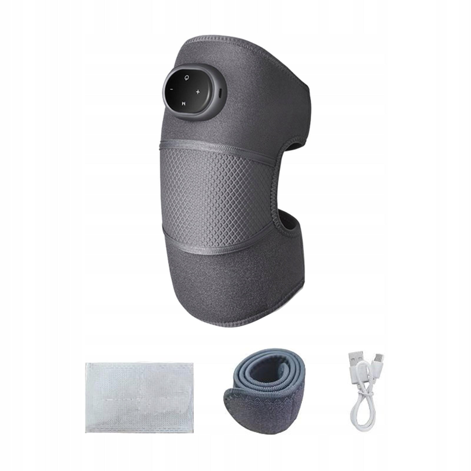 Knee Massager Rechargeable Multifunctional Adjustable Easy to Use Knee Gray Manufacturer code annesc