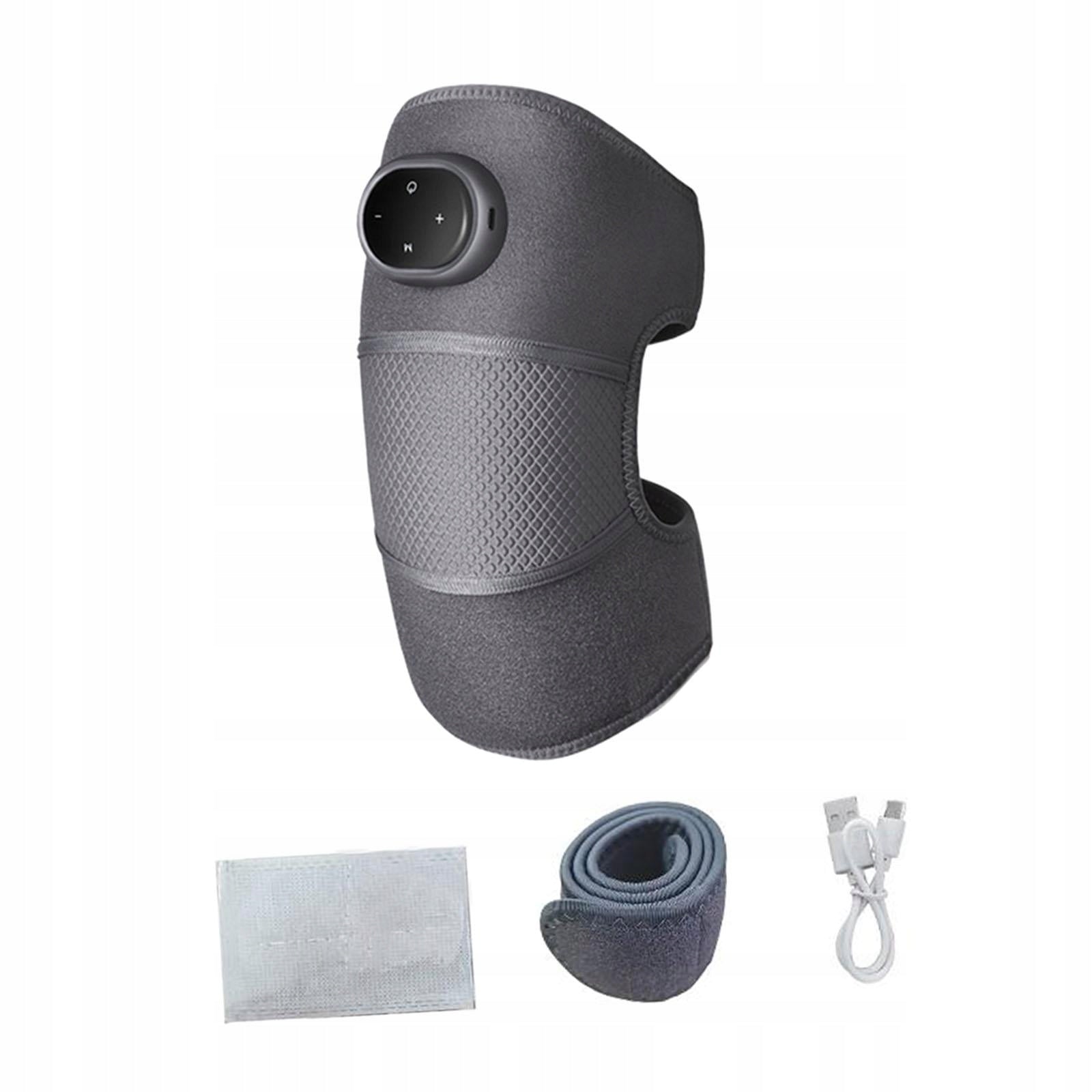 Knee Massager Rechargeable Multifunctional Adjustable Easy to Use Knee Gray