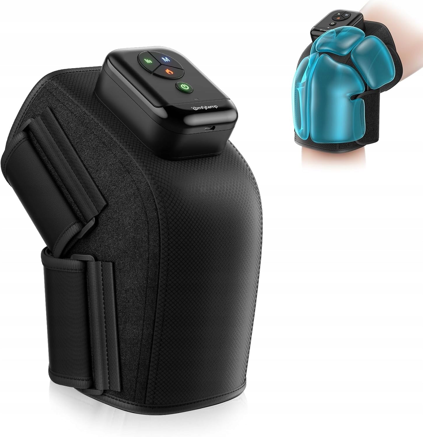 Knee Massager Wireless Compression 3D Heating Battery2500mAh
