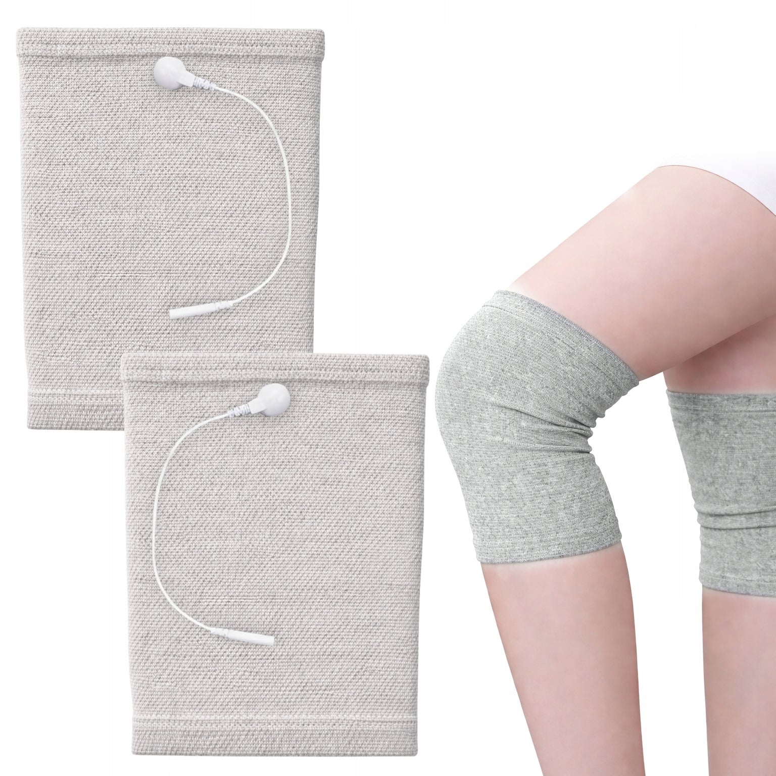 Knee bands for electrostimulation electrostimulator TensEms band 2pcs Medical device no