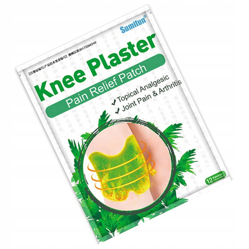 Knee patches Analgesic with WORMWOOD Sumifun 12 pieces. Manufacturer code 6974817670715
