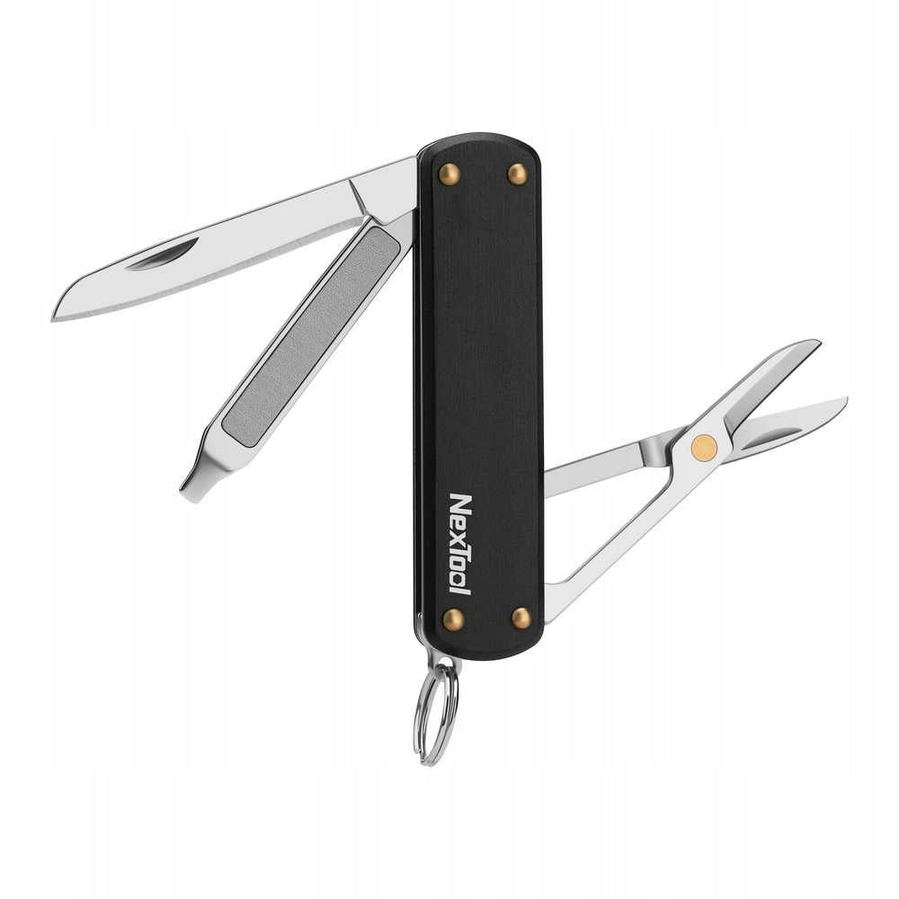 Knife NexTool Mini Pocket Knife NE0141 4in1 black