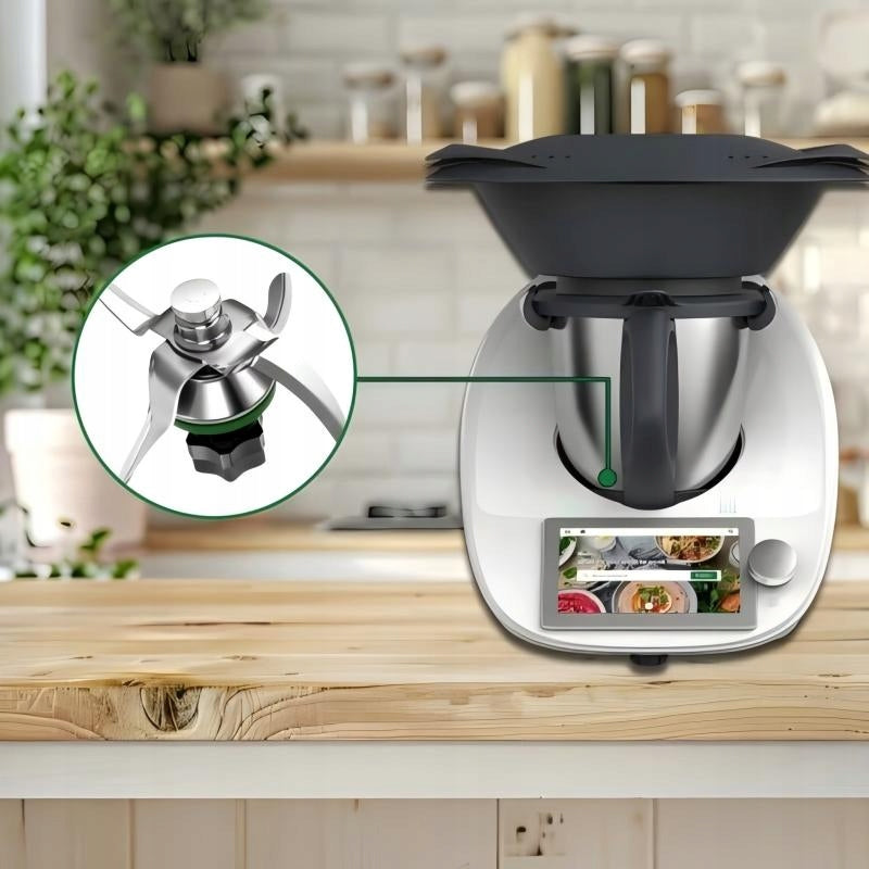 Knife for Vorwerk THERMOMIX TM5/TM6/TM7 with sealing ring Kind bowl