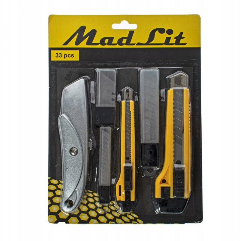 Knife tool set Mad-Lit 33 el.
