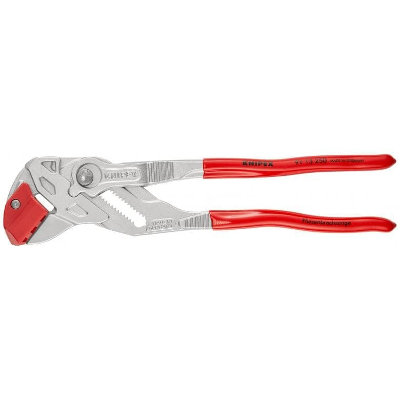 Knipex 9113250 Pliers for breaking stoneware glaze 250mm 91 13 250 Additional information hardened jaws