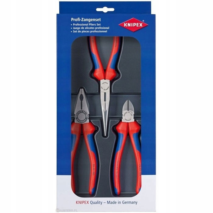 Knipex Set of pliers 3 pieces for fitters 00-20-11